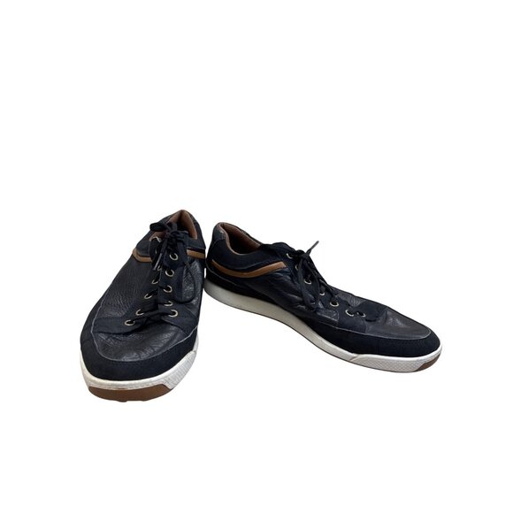 FootJoy Contour Casual Black Brown Leather Golf Shoes Size...